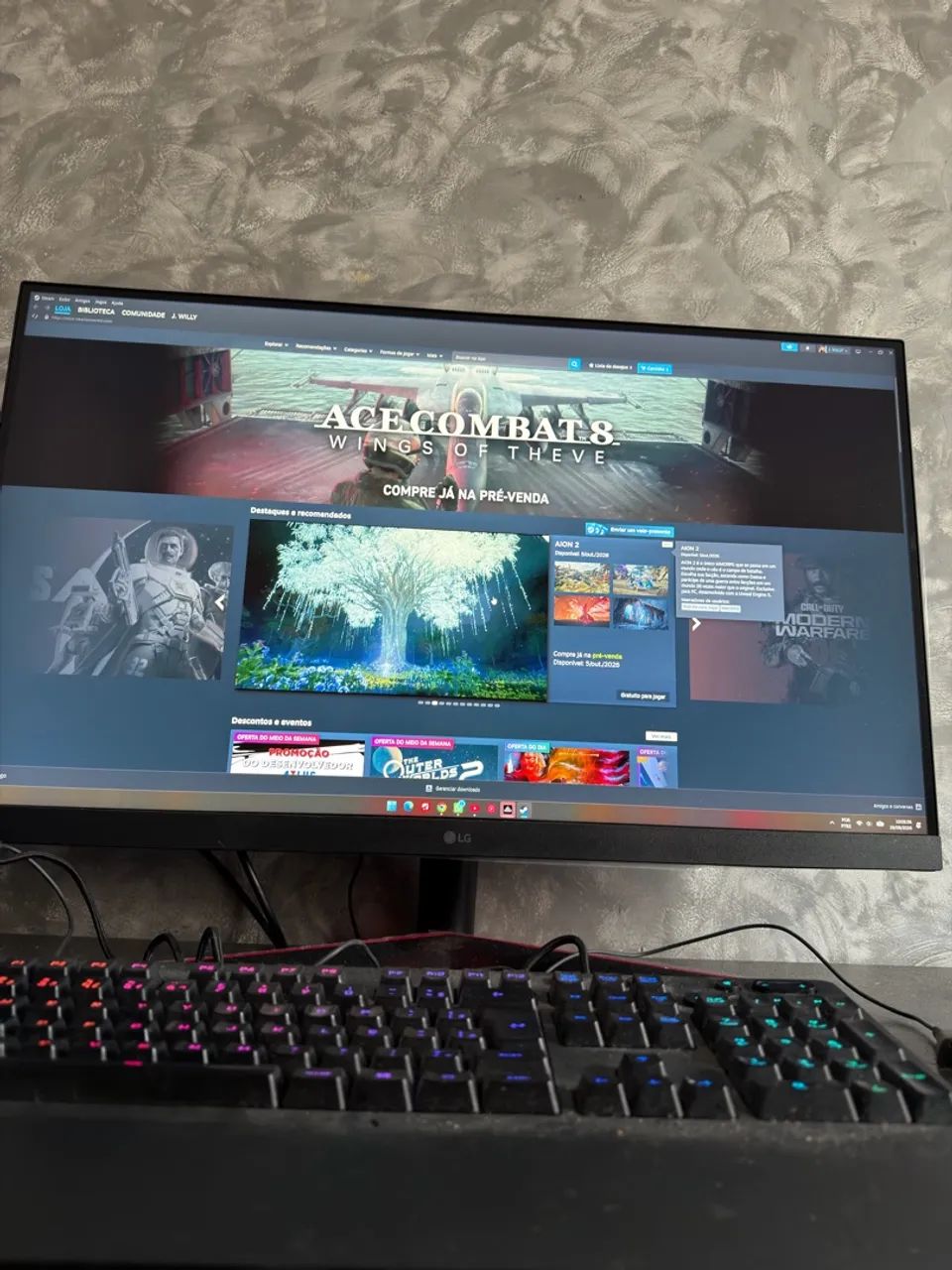 Vendo monitor 32 polegadas gamer 2k 165hz - Foto 2