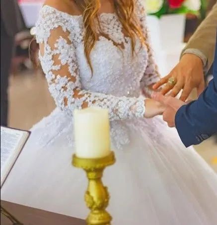 Vestido de noiva Princesa - Foto 4