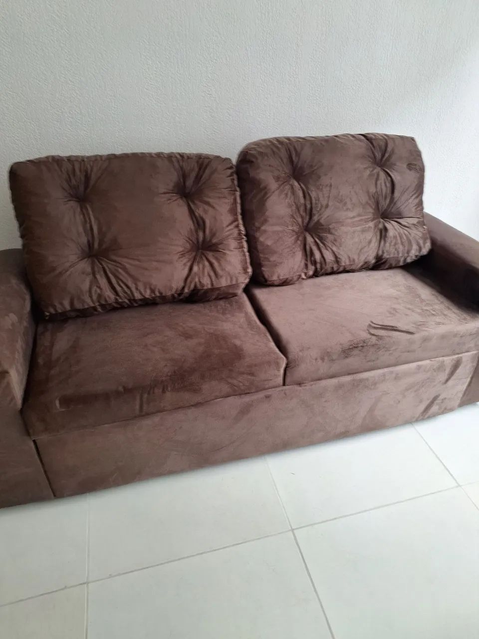 Sofá 3 lugares novo entrega grátis - Foto 4