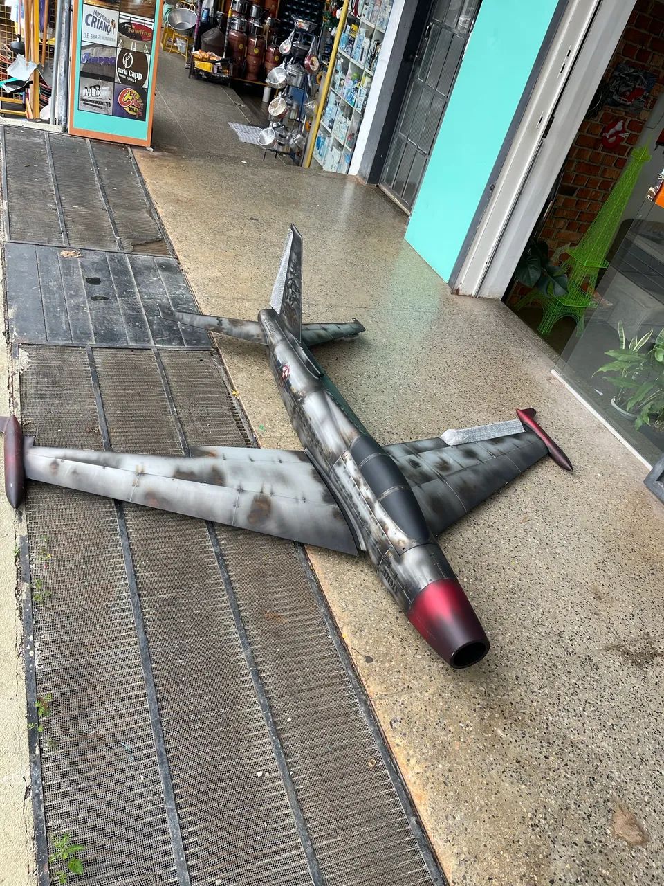 Fuselagem aeromodelo 2,64x2,43m