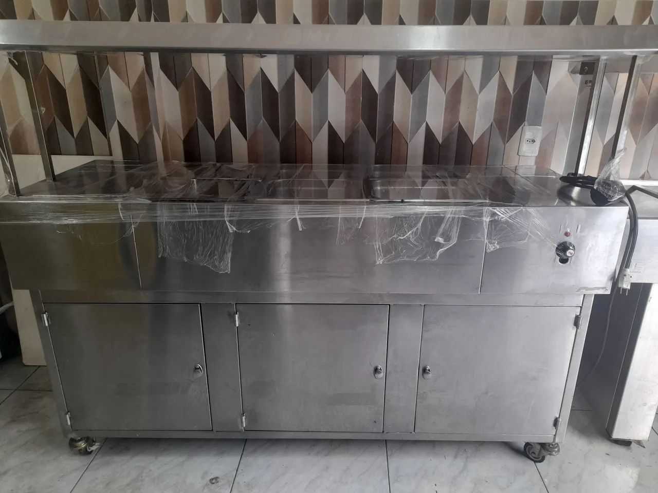 Vendo Buffet térmico em inox - Foto 2