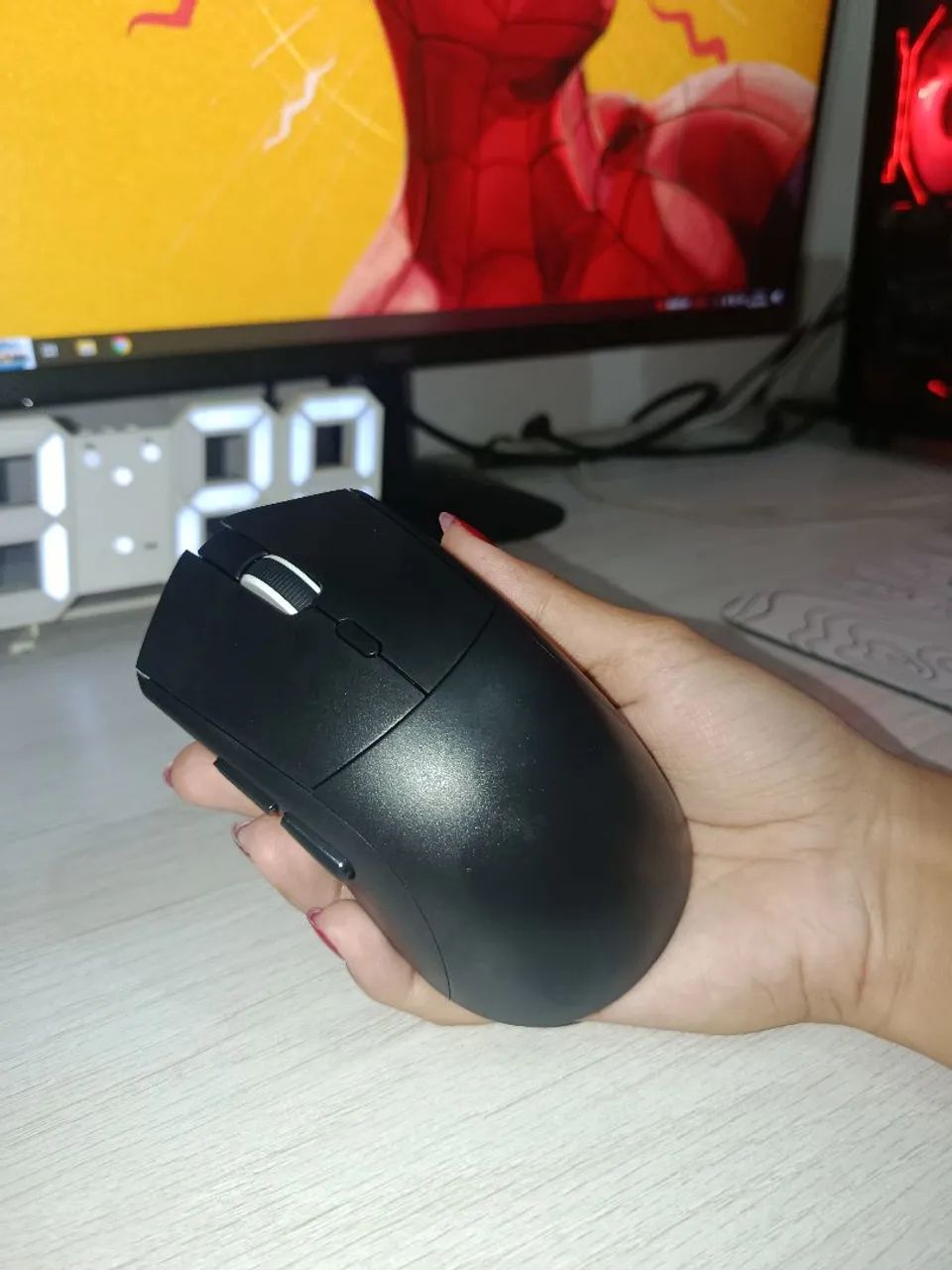 Mouse gamer sem fio smailwolf novo - Foto 3