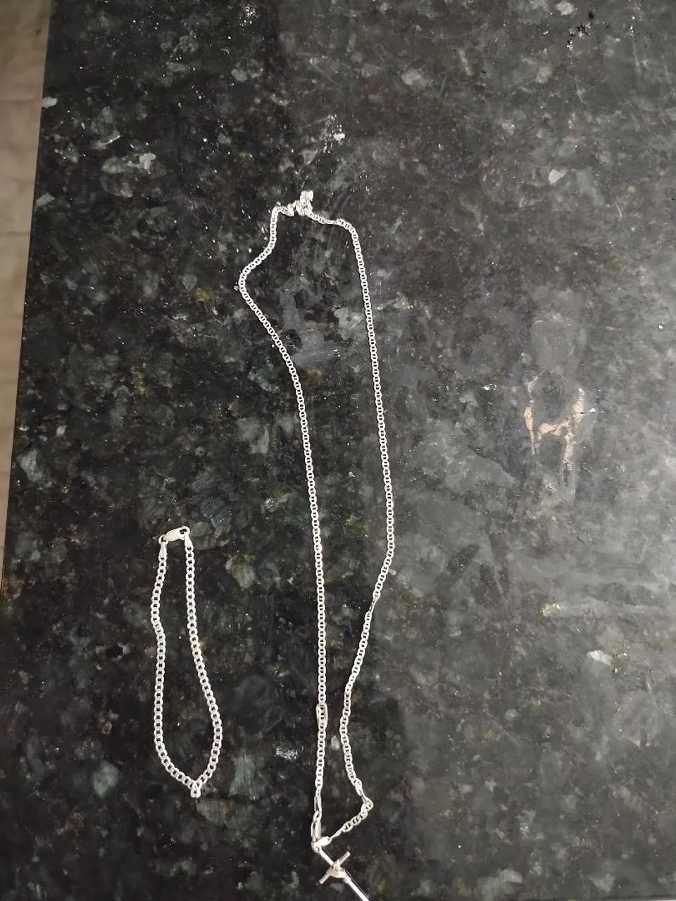 Cordão de prata - Foto 2
