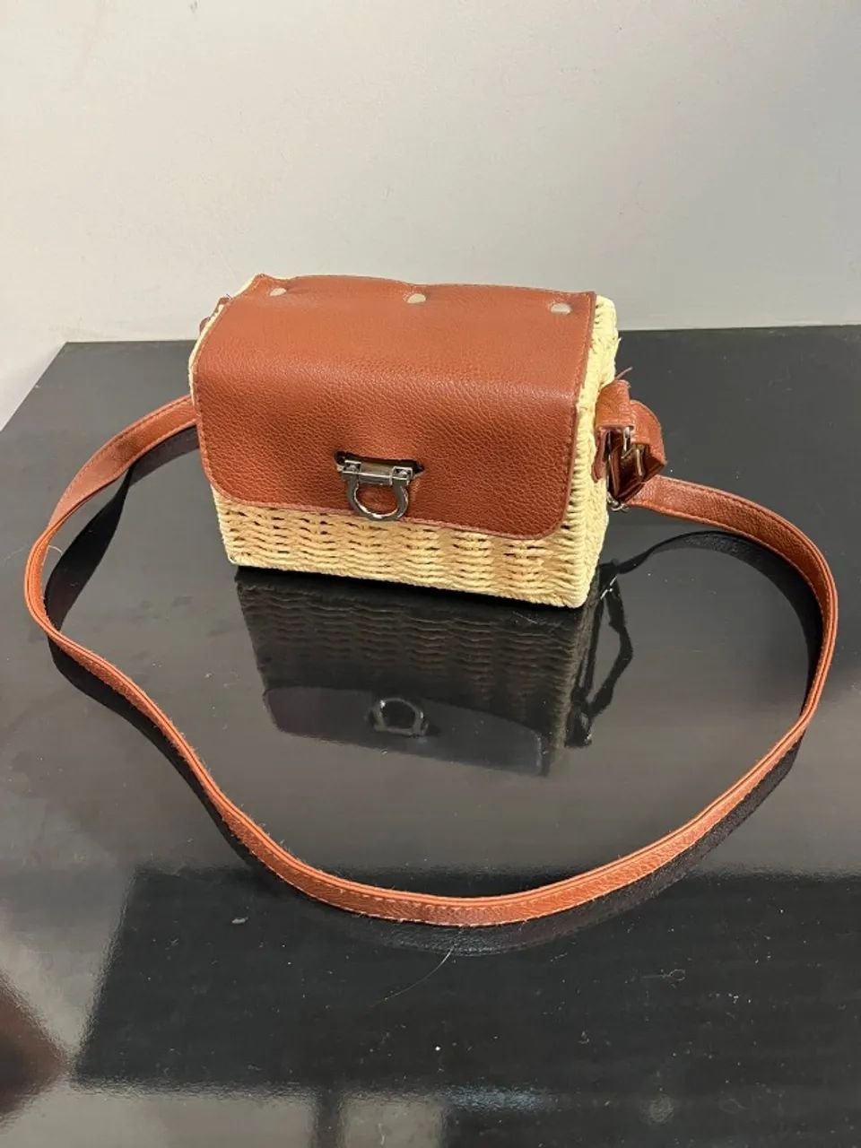 Bolsa pequena estilo baú - Foto 2