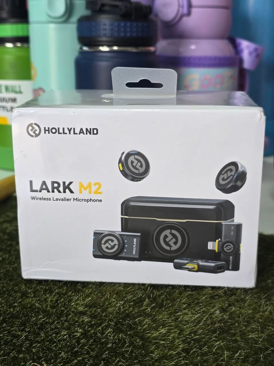 Hollyland lark M2 combo lacrado microfone de lapela - Microfones e