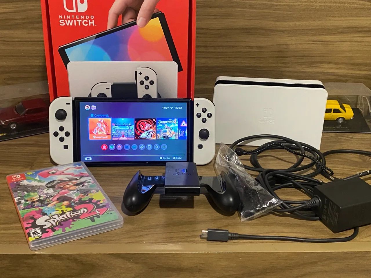 Nintendo switch oled + jogo