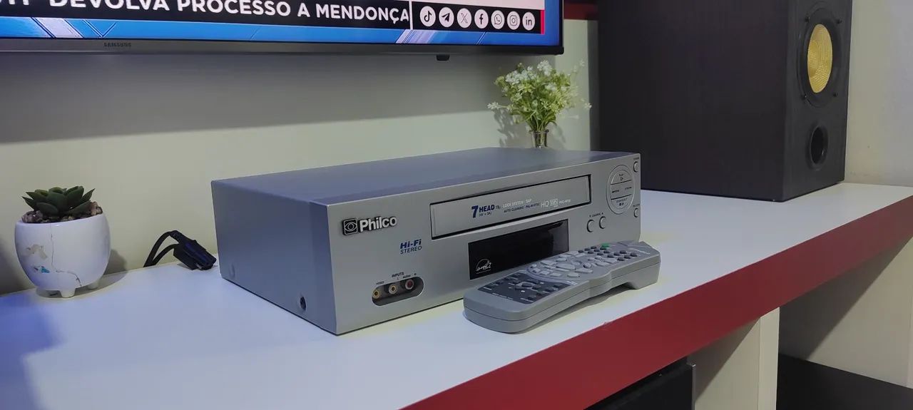 Vídeo Cassete Estéreo Philco  - Foto 2