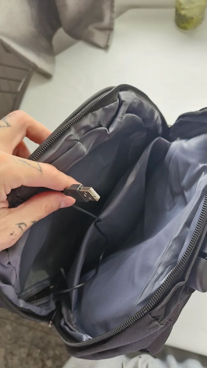 Mochila técnica preta - Foto 5