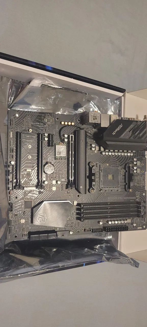 Kit Upgrade Ryzen 5900X +32GB Ram +NVMe 1TB +B550M PG Riptide +Fonte XPG 650W  - Foto 3