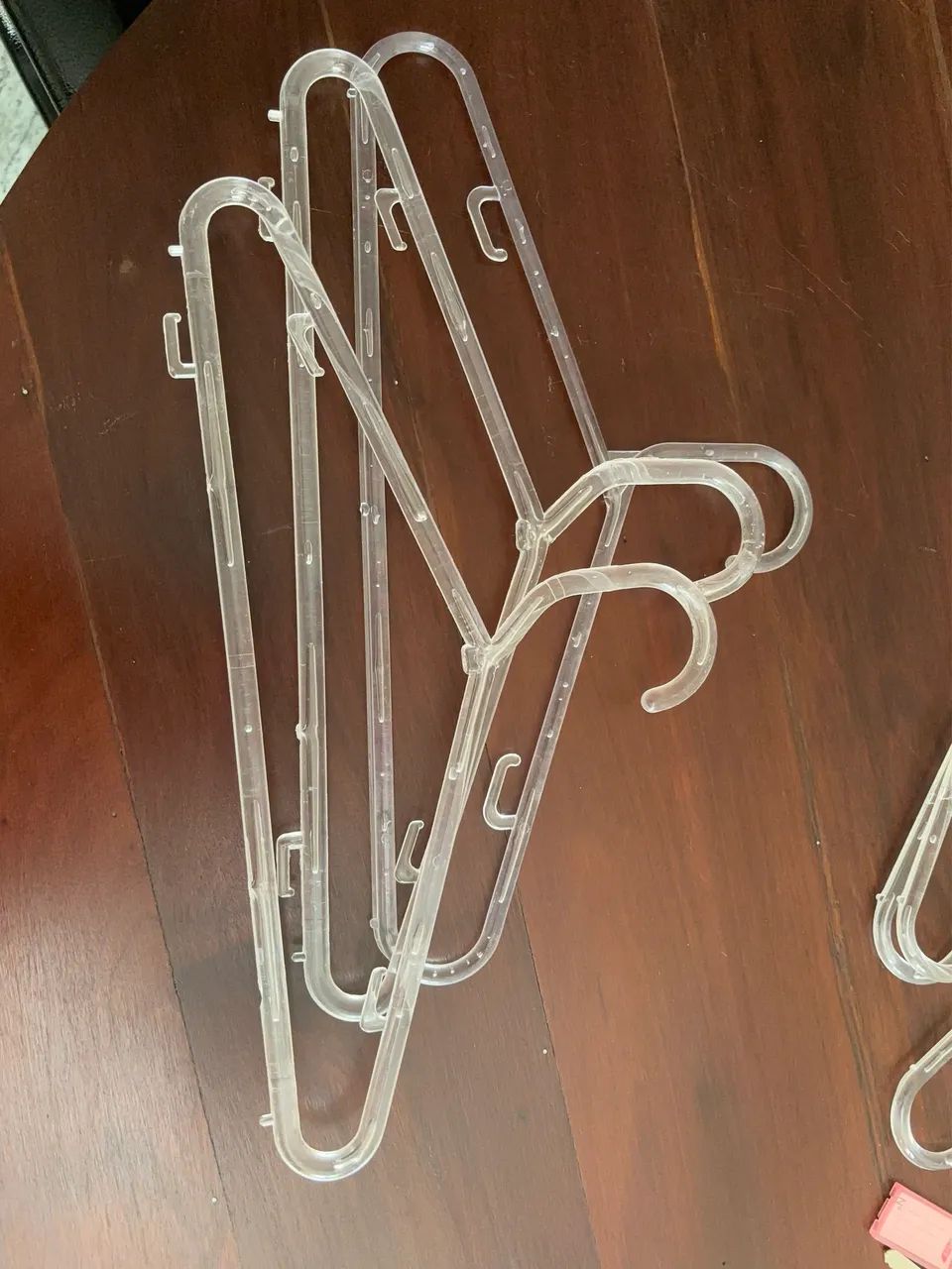 Cabide acrílico 100unidades  - Foto 3