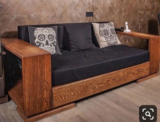 Solid Wood Sofa64962138905603123