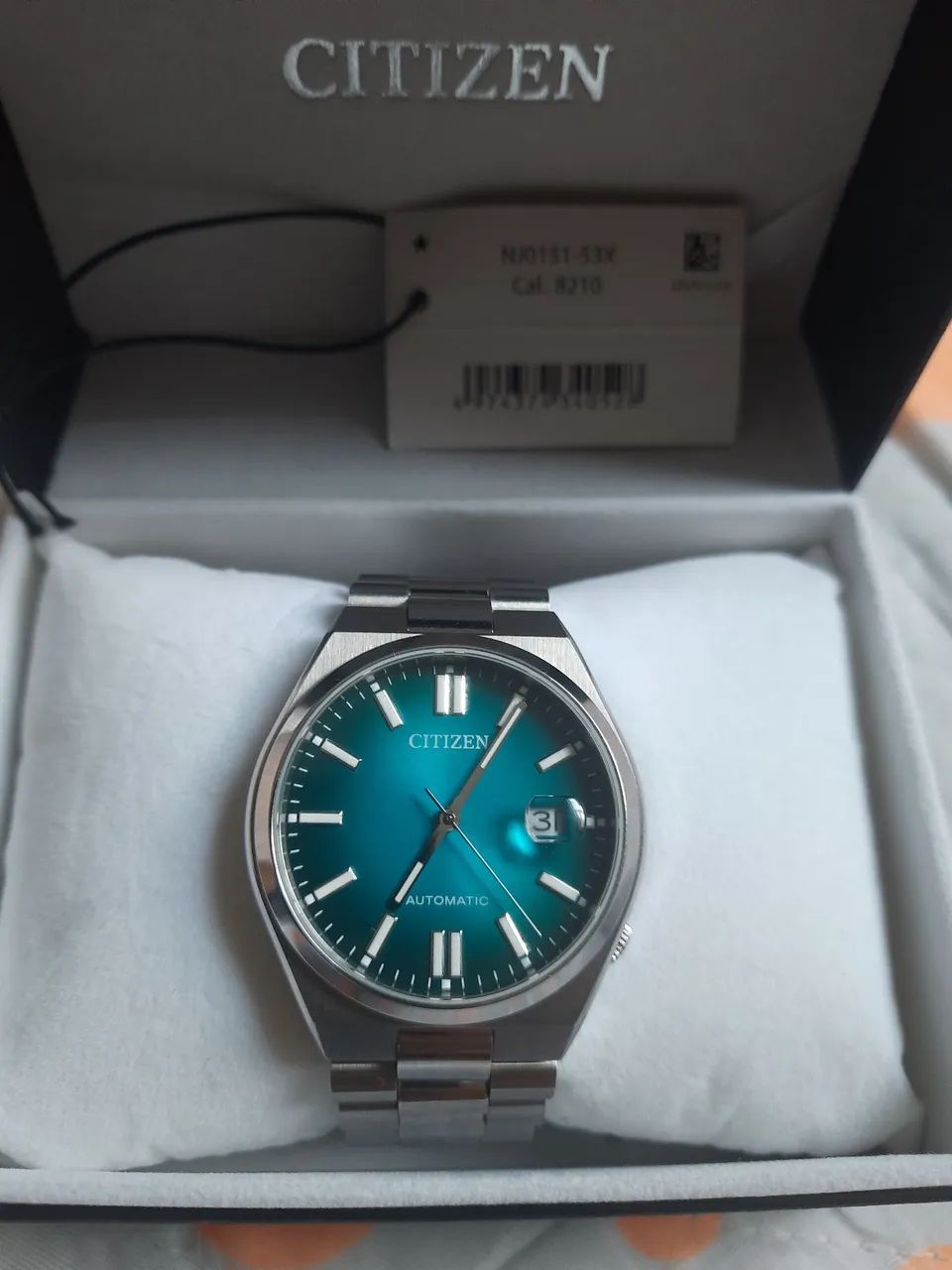 Citizen Tsuyosa azul turquesa