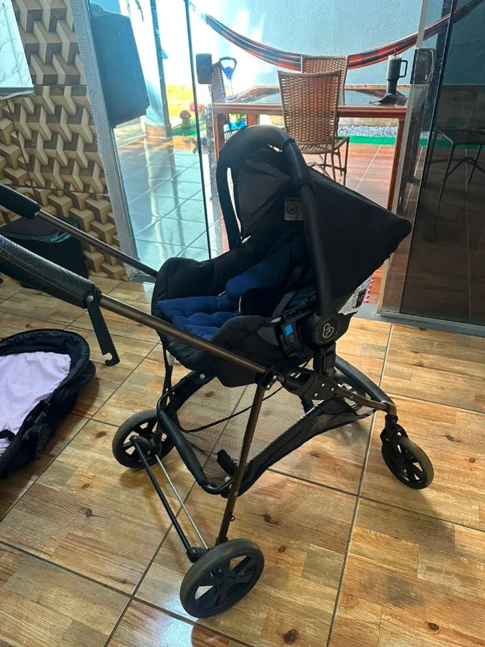Carrinho de bebê duplo, com duas funções - Foto 2