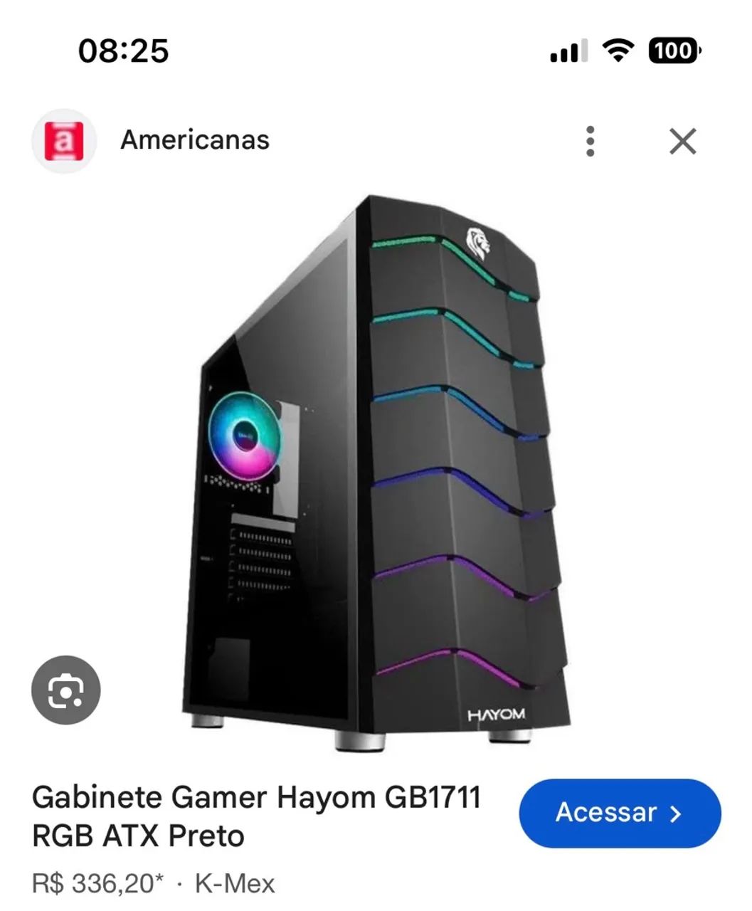 gabinete gamer