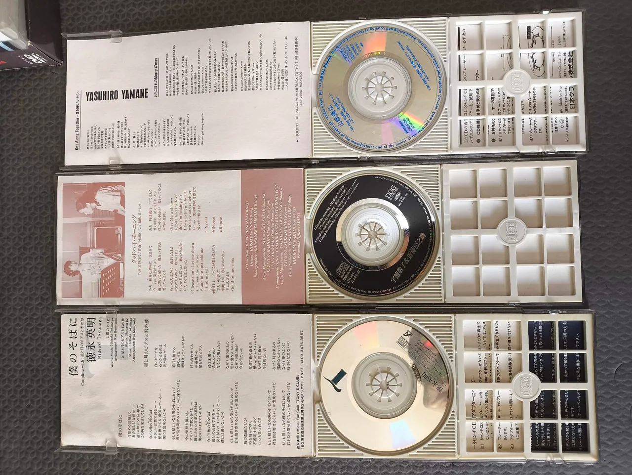 CDs de música japonesa década de 90