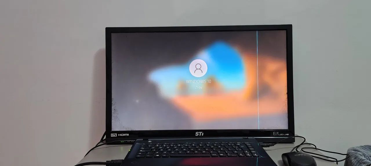 NOTEBOOK LENOVO MAIS TEV DE 24 POLEGADAS  R$ 300