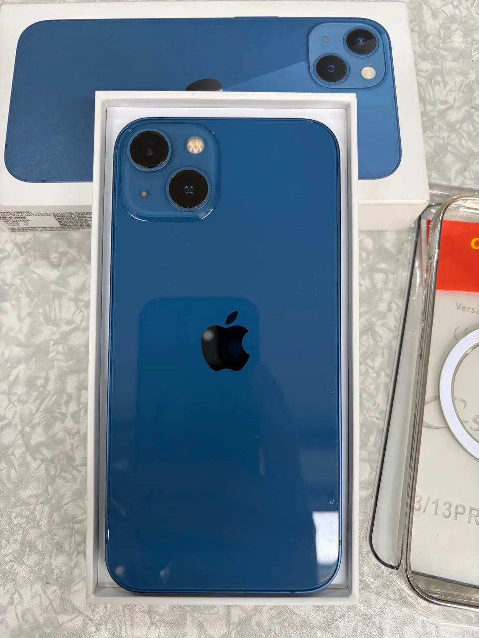iPhone 13 128GB Azul - Todo Original (Caixa, Cabo e Brindes) - Foto 5