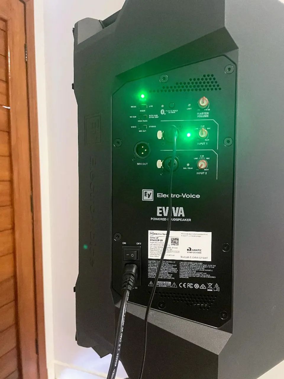 Caixa ativa Electrovoice eviva 12p  - Foto 3