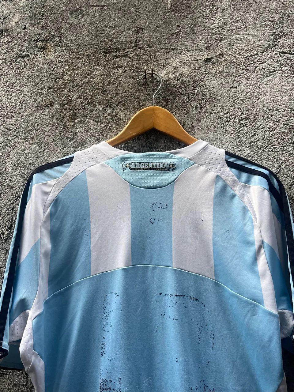 Camisa Argentina 2006 Messi da época   - Foto 6
