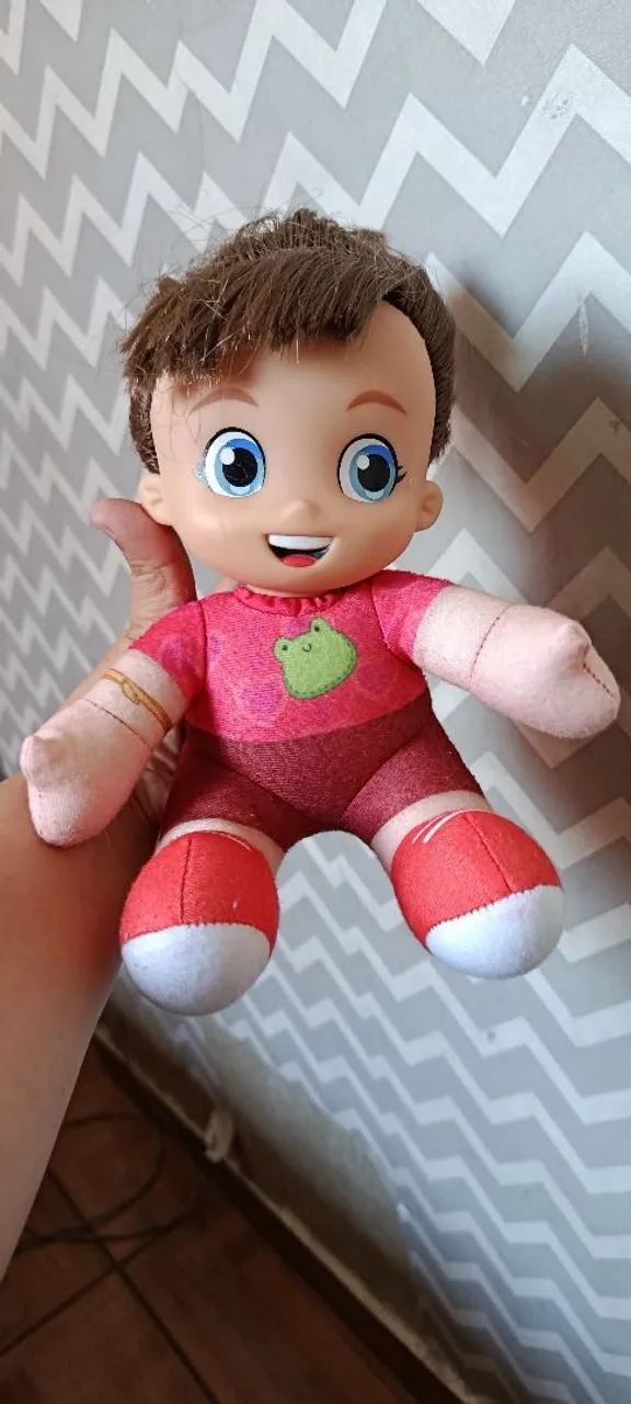 Boneca Gi Neto (Aventureira Vermelha) - Luccas Toon