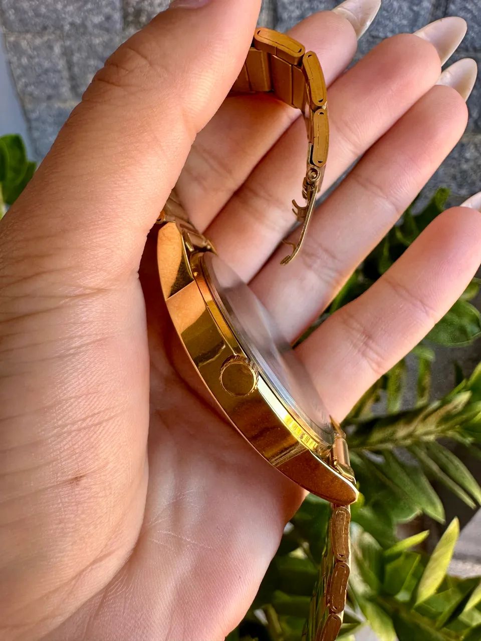 RELÓGIO SEIKO QUARTZ DOURADO  - Foto 2