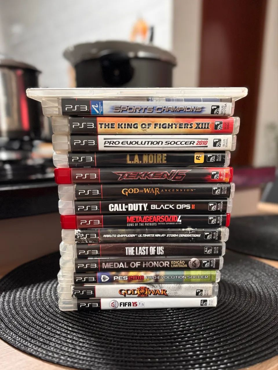 Lote de jogos PS3