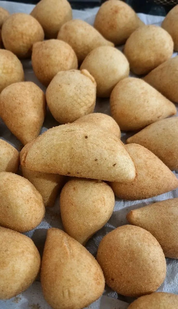 Salgados cru pra lanchonete 