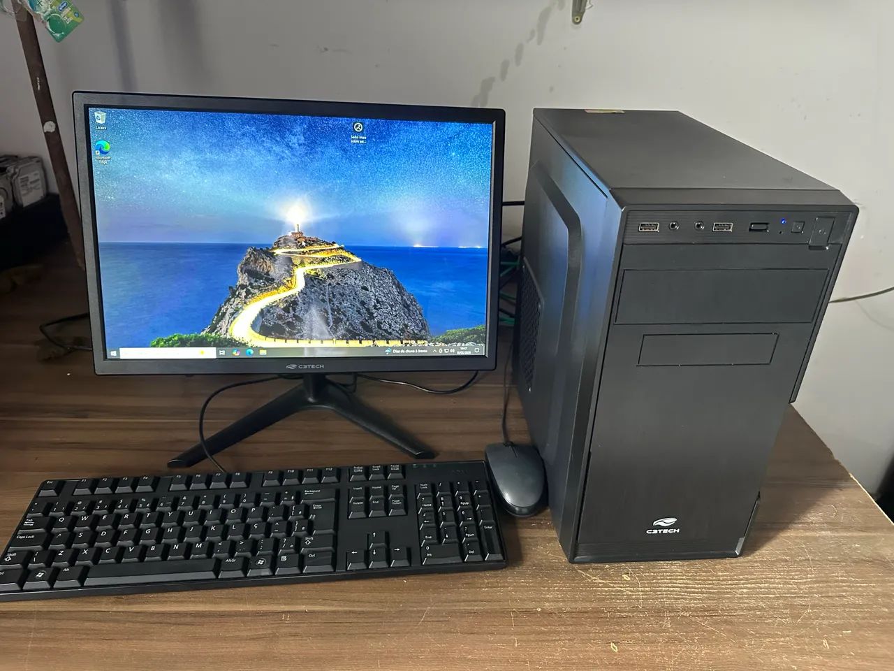 Computador i3 8 gb 1 pente com ssd completo 1499,00 loja com garantia 