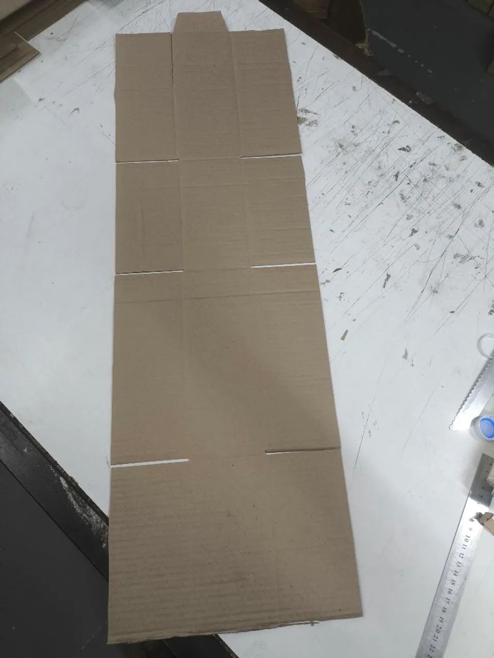 Caixa papelao reutilizado