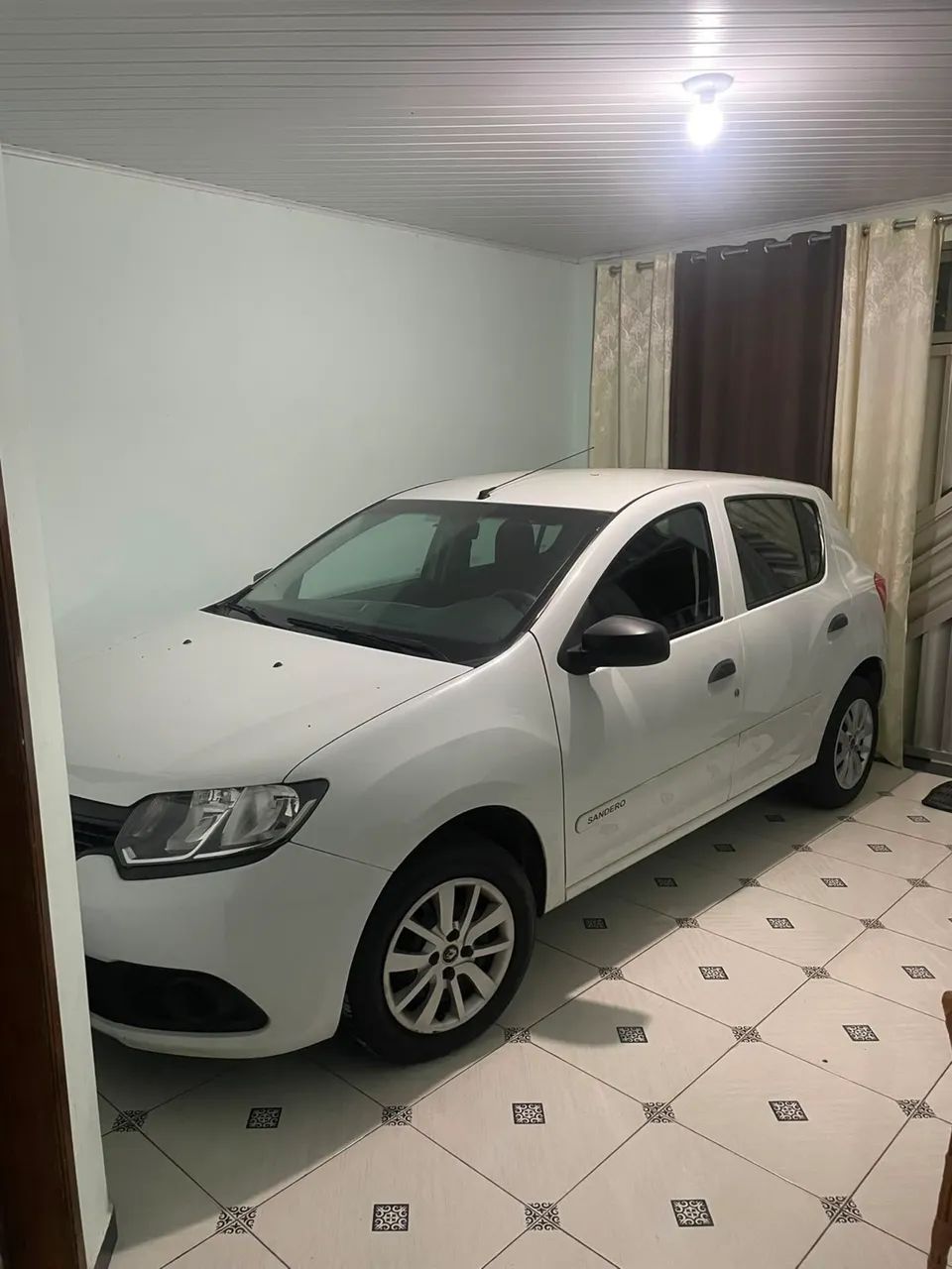 Renault Sandero Authentique Flex 1.0 12V 5P 2017 - Foto 2