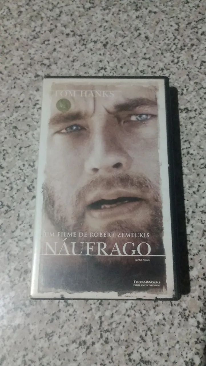 FITA VHS ORIGINAL Náufrago Tom Hanks 