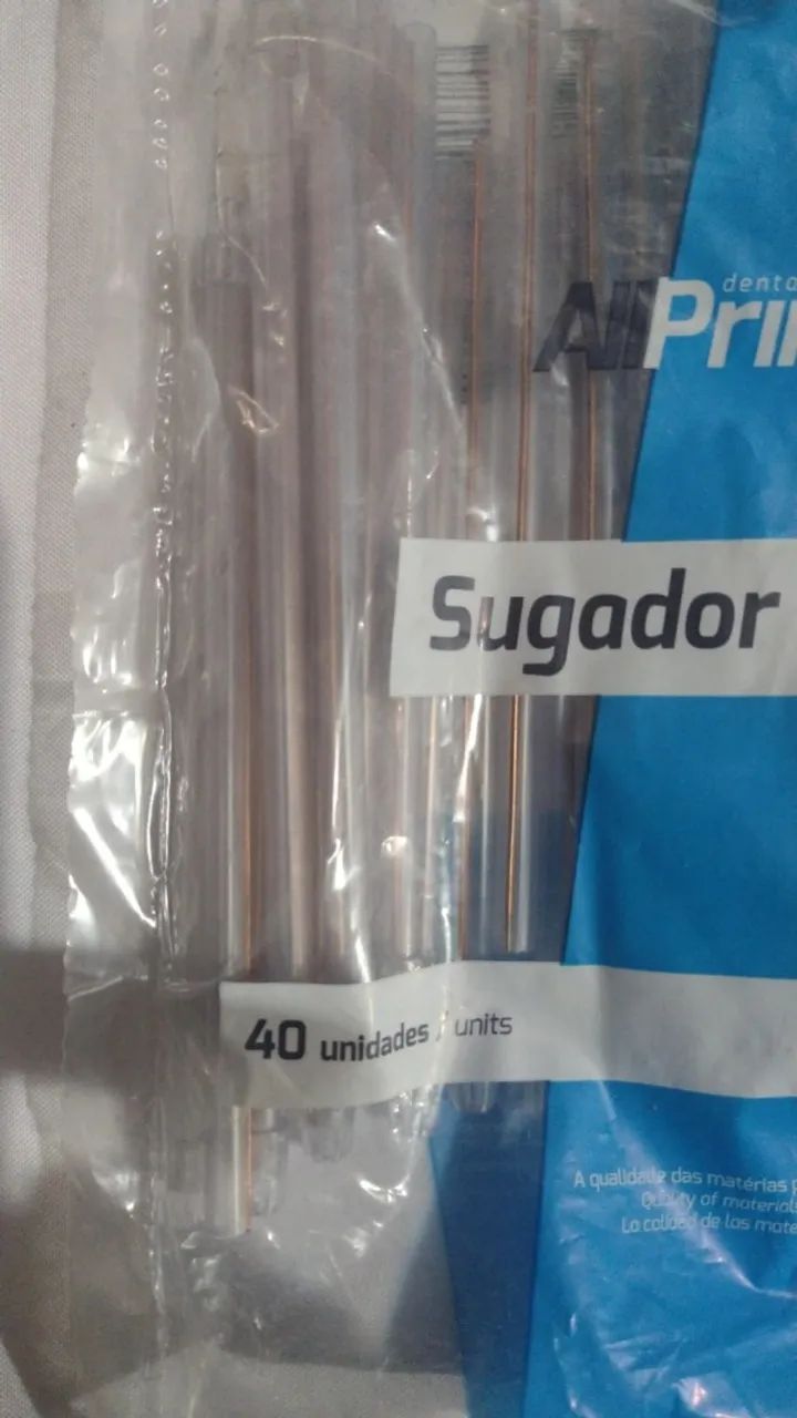 Sugadores odontológicos 40 unidades  