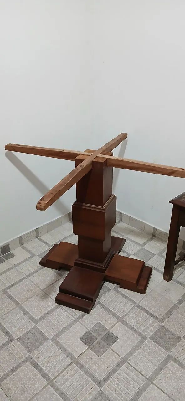 Base de mesa madeira maciça  - Foto 3