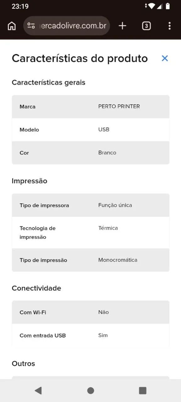 Impressora Térmica  - Foto 3