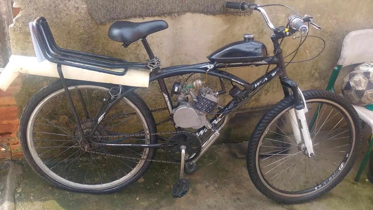 Bicicleta motorizada 80cc 