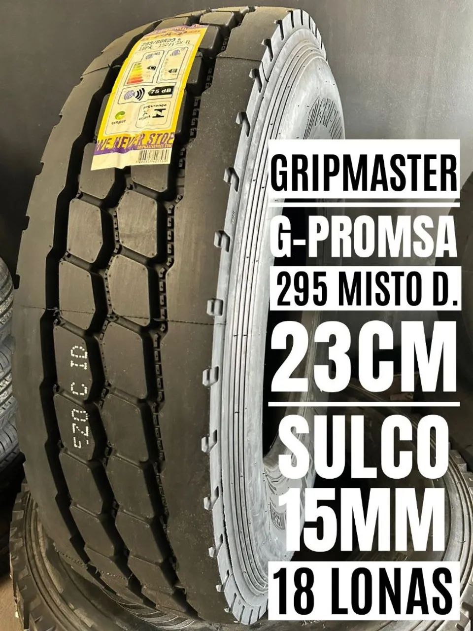 Pneus 275 e 295 - Foto 2