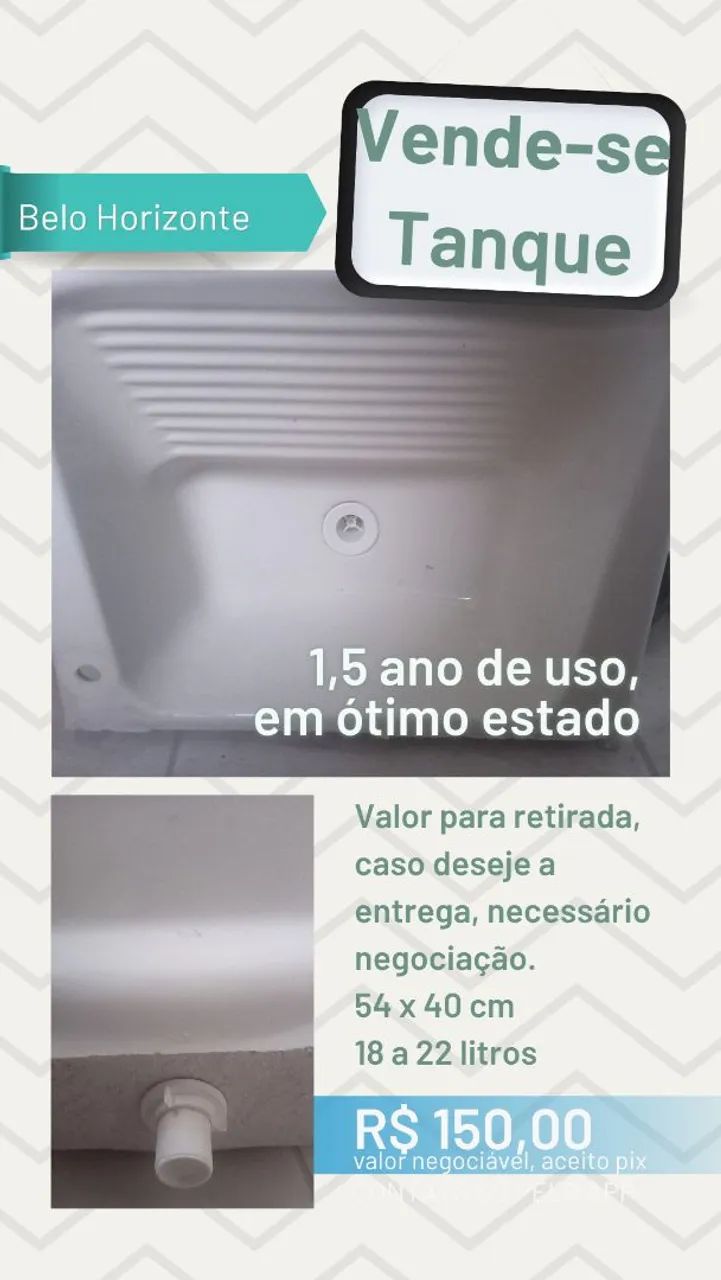 Tanque área de serviço - Foto 2