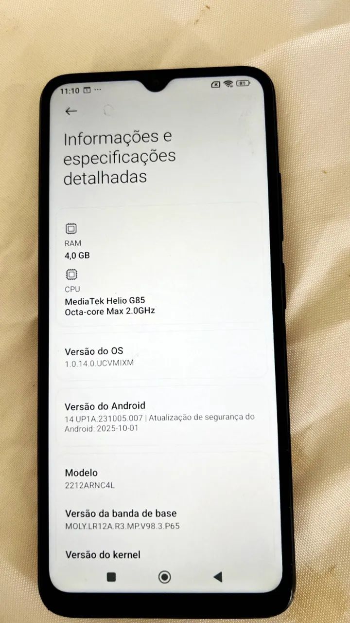  Xiaomi Redmi 12C 128GB  - Foto 5