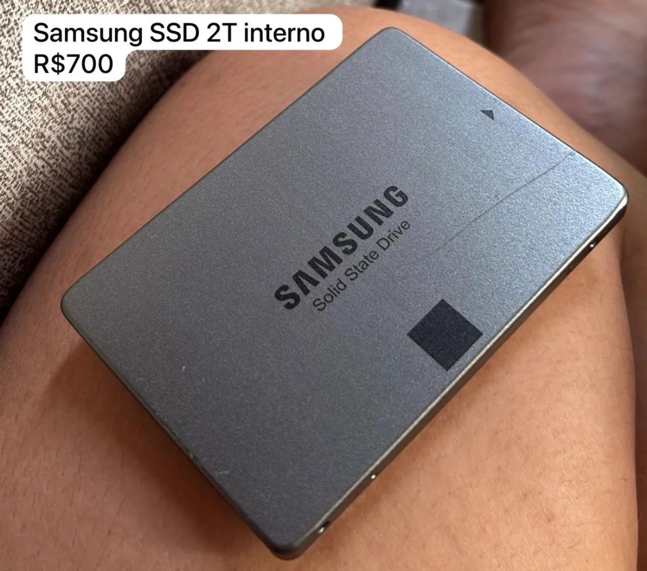 SSD 2T interno da Samsung
