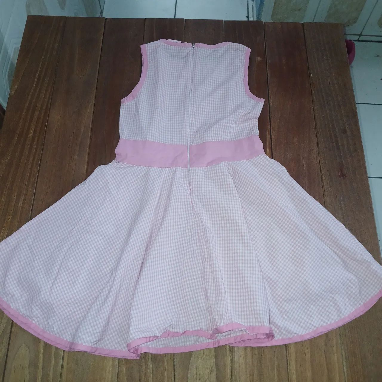 Vestido infantil rosa - Foto 2