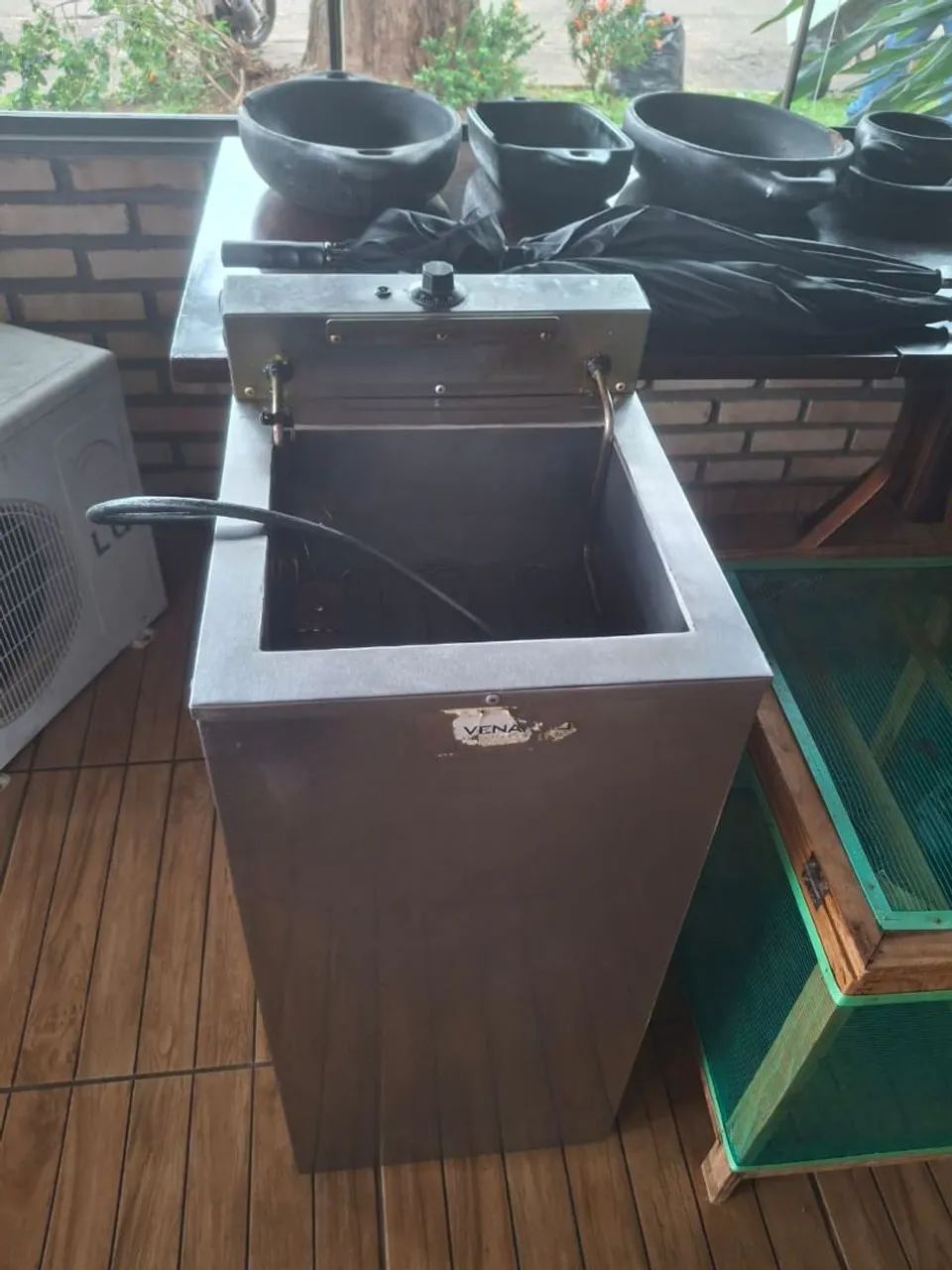 Fritadeira água e óleo 