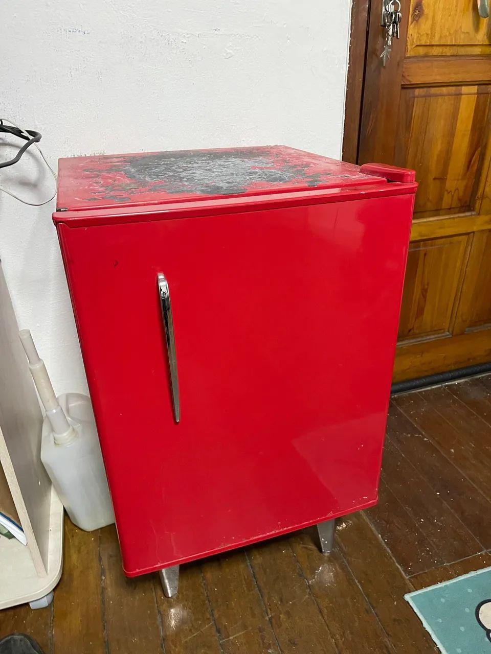FRIGOBAR BRASTEMP VERMELHO - Foto 3