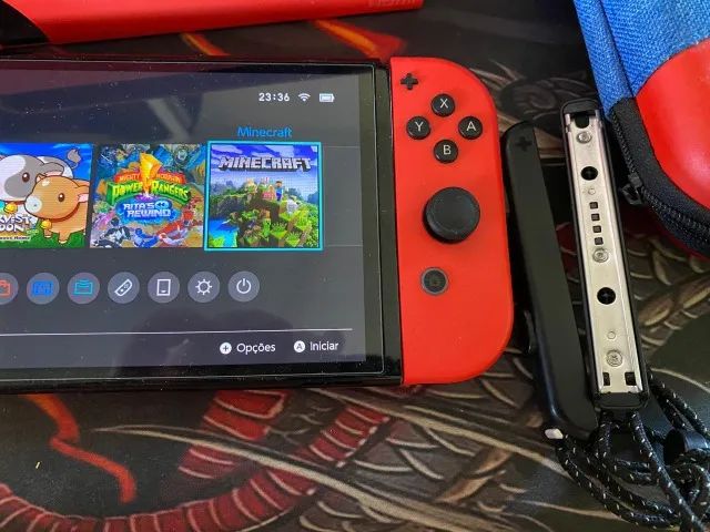 Nintendo Switch Oled Mario Edition - Foto 2