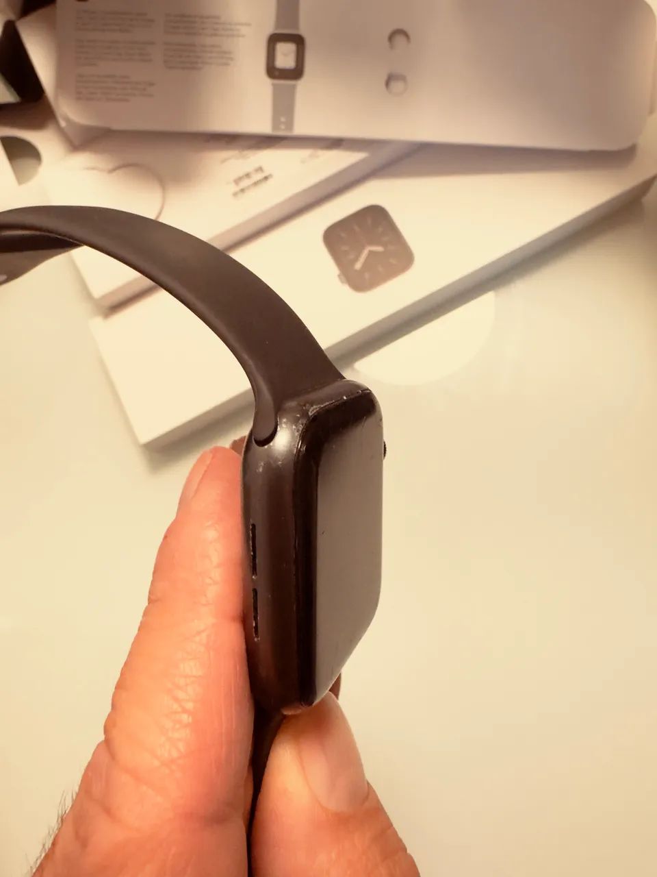 Series 6, 44mm, GPS, cinza-espacial. - Foto 4