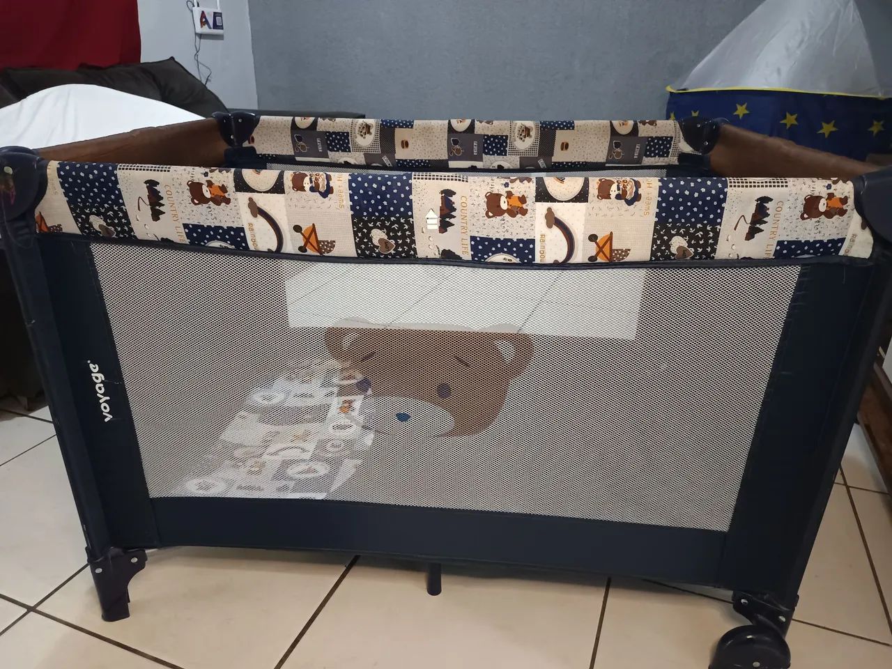 Berço desmontável Chiqueirinho  - Foto 4