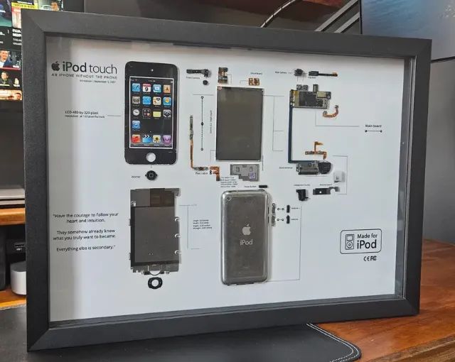 Quadro Tipo Grid iPod Touch Desmontado - Foto 3