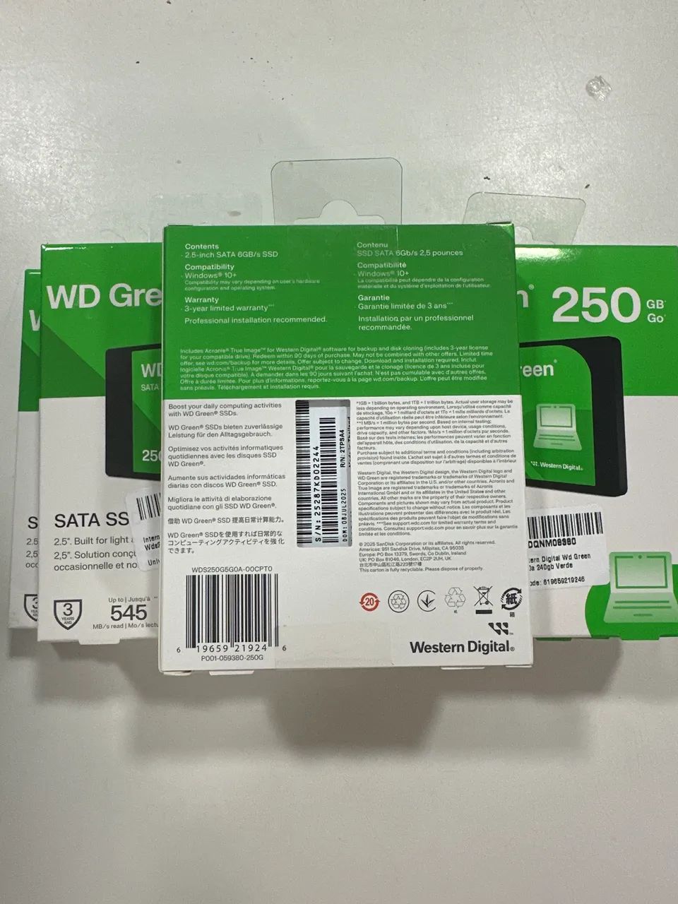 Ssd 250gb wd green sata - Foto 2
