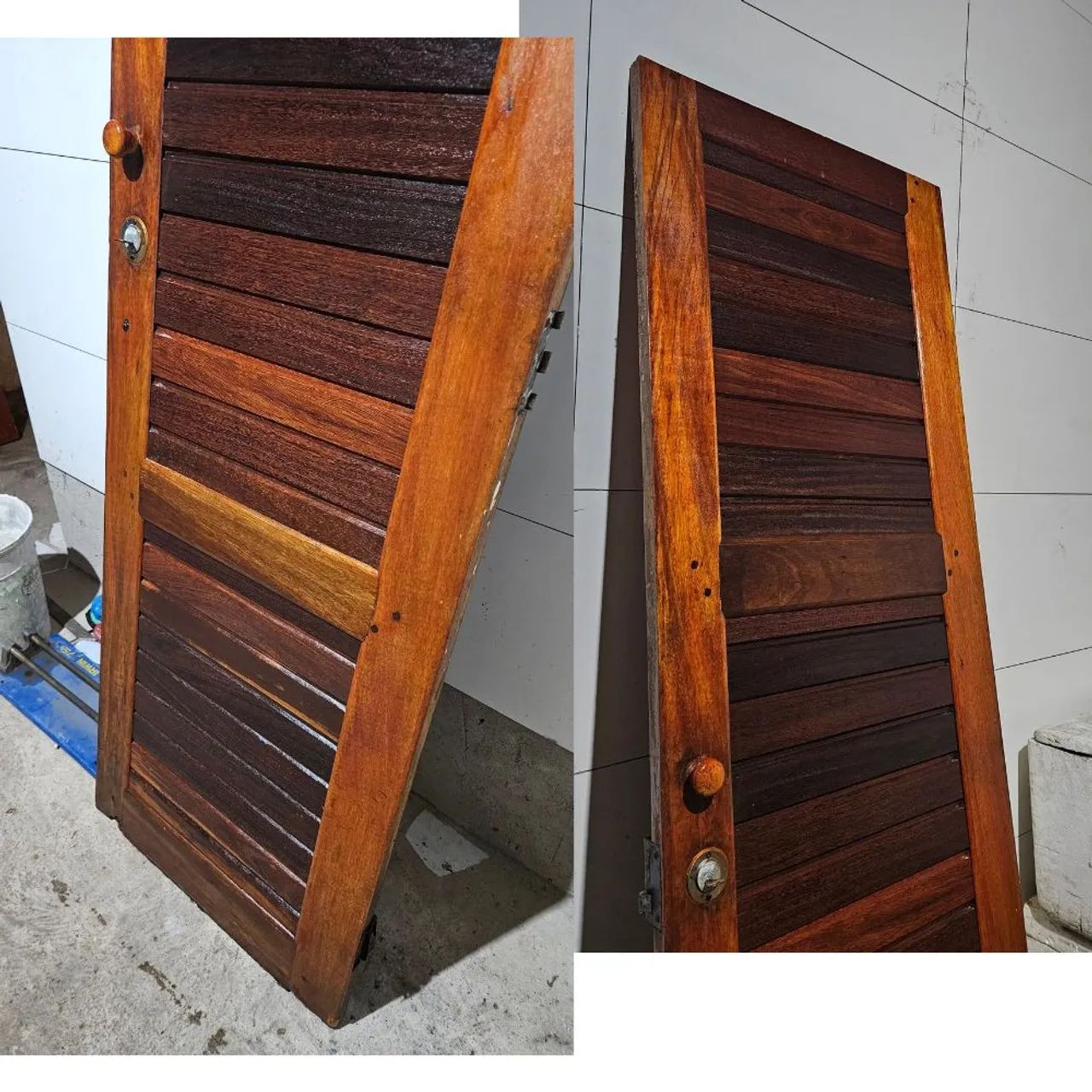 Porta de madeira, ótima- Lixada e invernizada- 200 reais