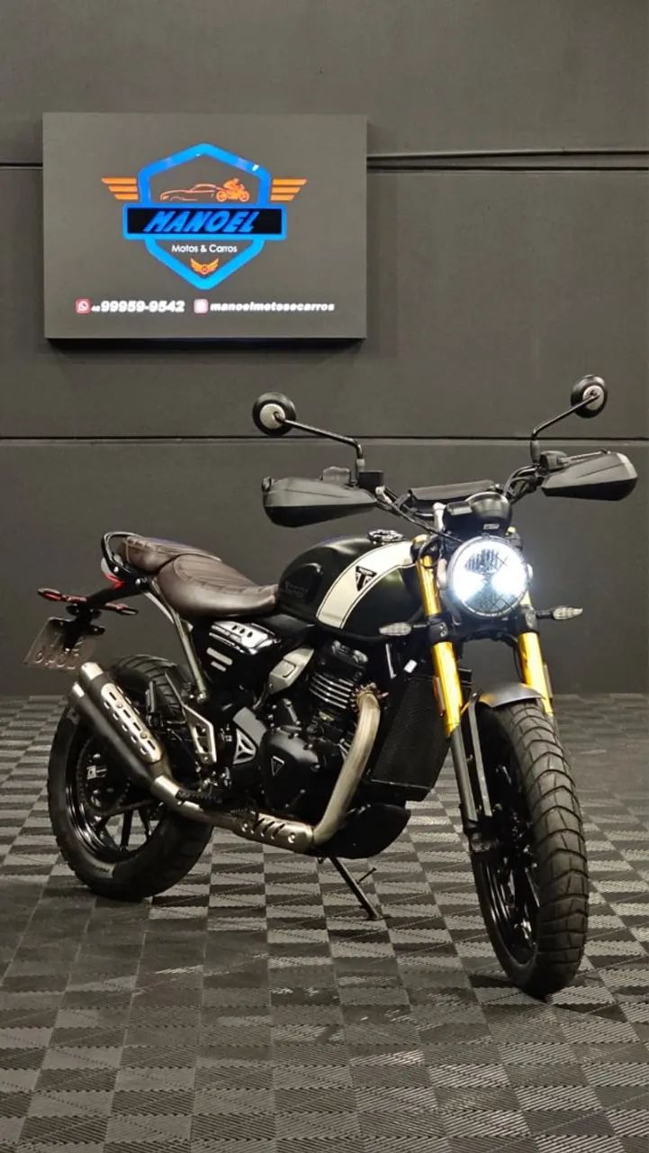 Triumph - Scrambler 400X - 2025 - Verde - Foto 2