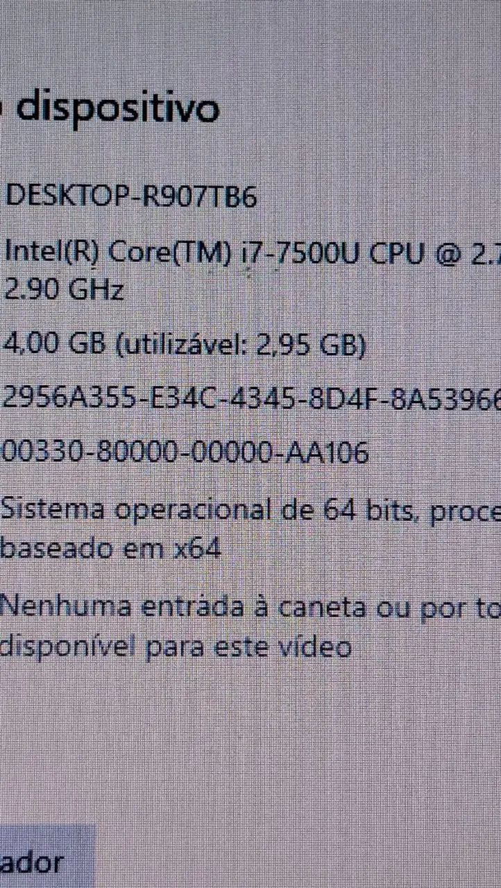 Notebook Core i 7 setima geração  - Foto 3